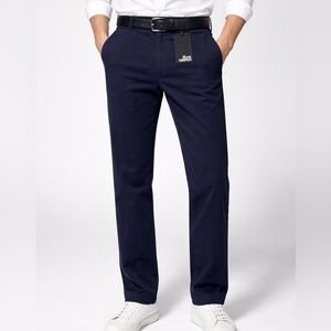 NWT The Kooples Stretch Chino Pants Men’s 33/EU 40 Navy Blue Preppy